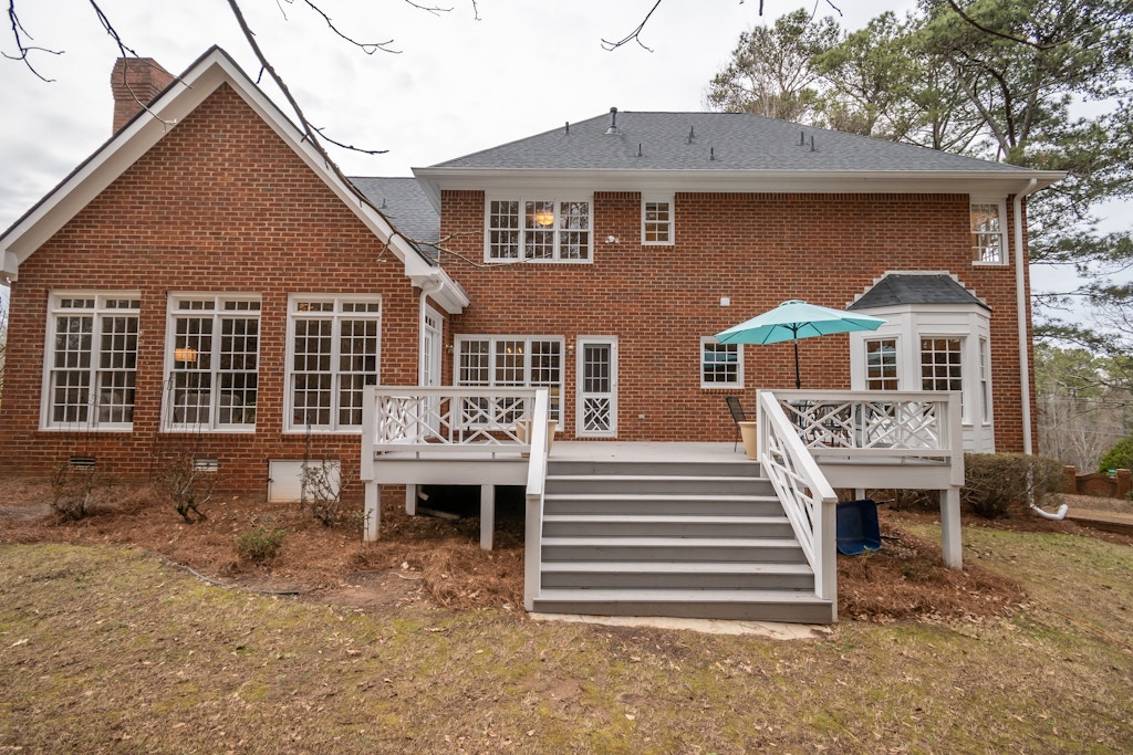 rear view with deck 101 Branford Place Athens, GA 30606