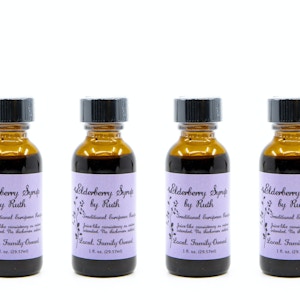 Elderberry Syrup Mini 1oz - 4 Pack