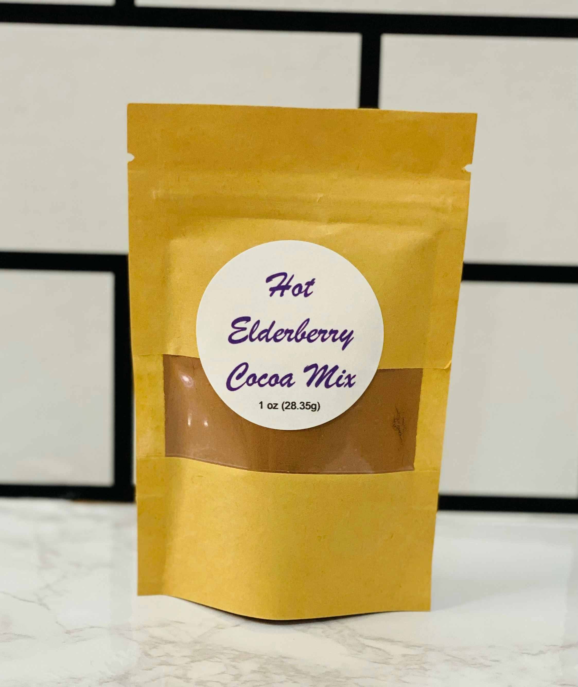 Hot Elderberry Cocoa Mix