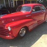 49 Chevrolet Fleetline-front_vintage-car-muffler-brake-service