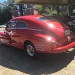 49 Chevrolet Fleetline-rear_vintage-car-muffler-brake-service