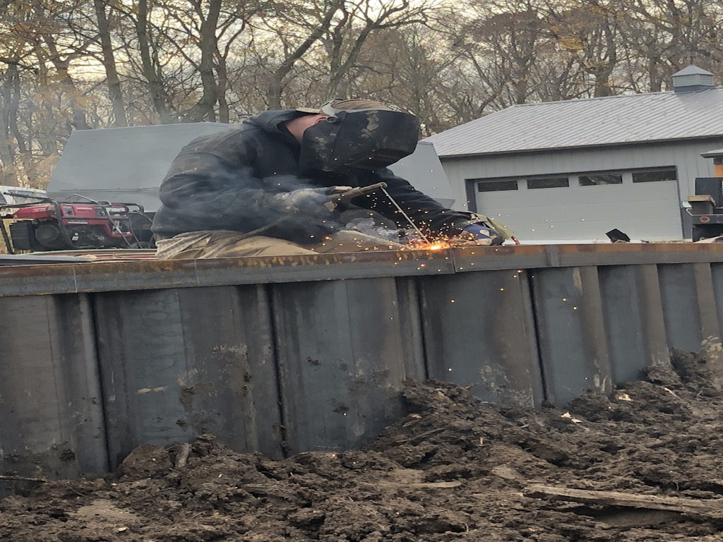 steel seawall installation welding_Morris, IL