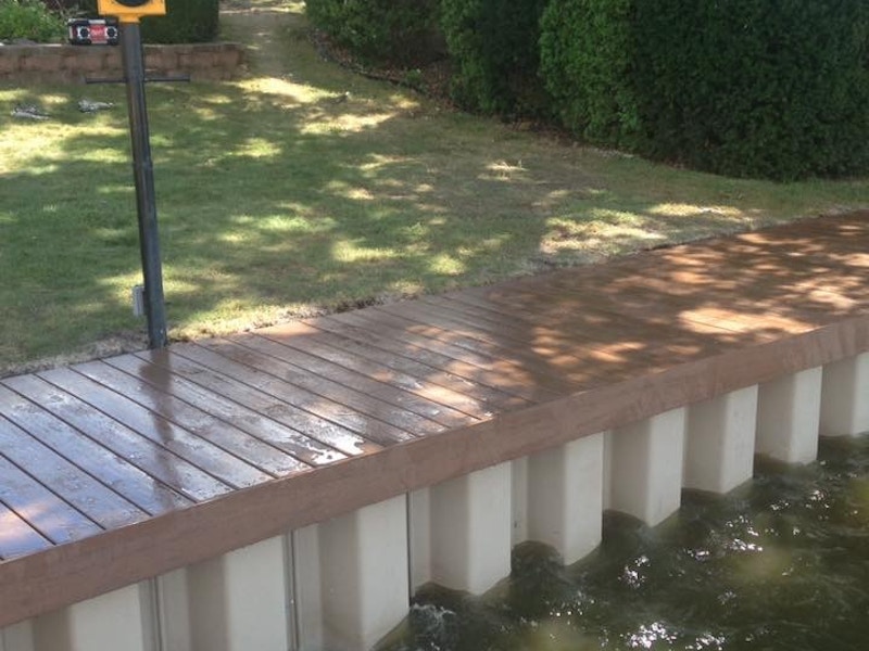 vinyl seawall installation-1_Fox Lake, IL