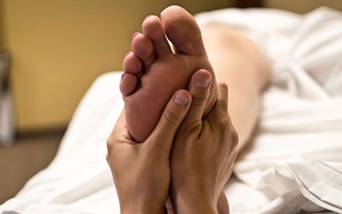 Reflexology in Braselton Ga foot massage