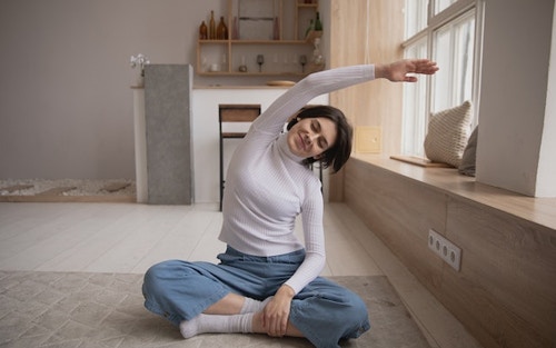 mild soreness stretching post Shiatsu massage