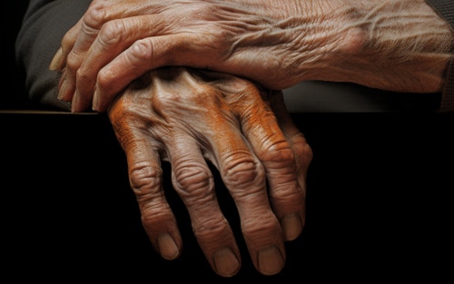 person receiving a hand massage answering 'do massages help arthritis?'
