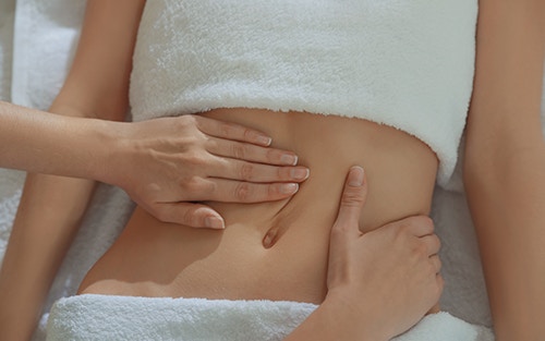 lymphatic massage drainage