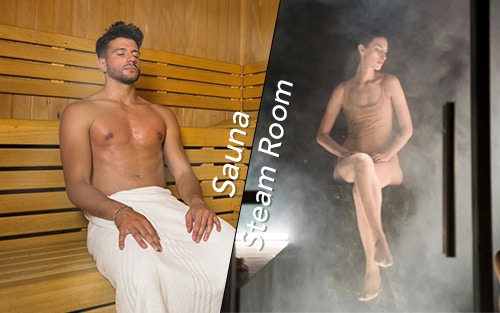 sauna vs steam room