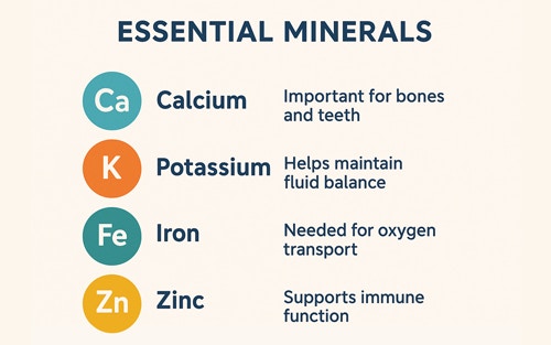 essential minerals and their roles in the body