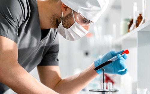 initial laboratory testing to diagnose adrenal issue