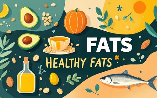 healthy fats, a variety of foods that provide sustained energy