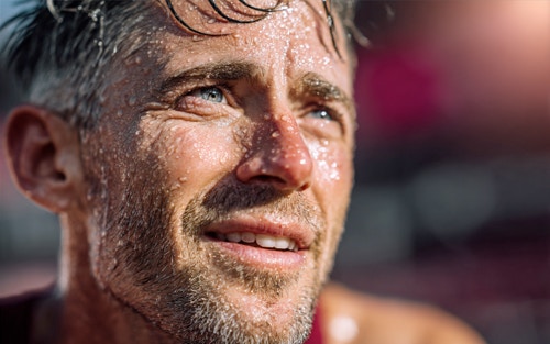 tired runner needing nutrition after running